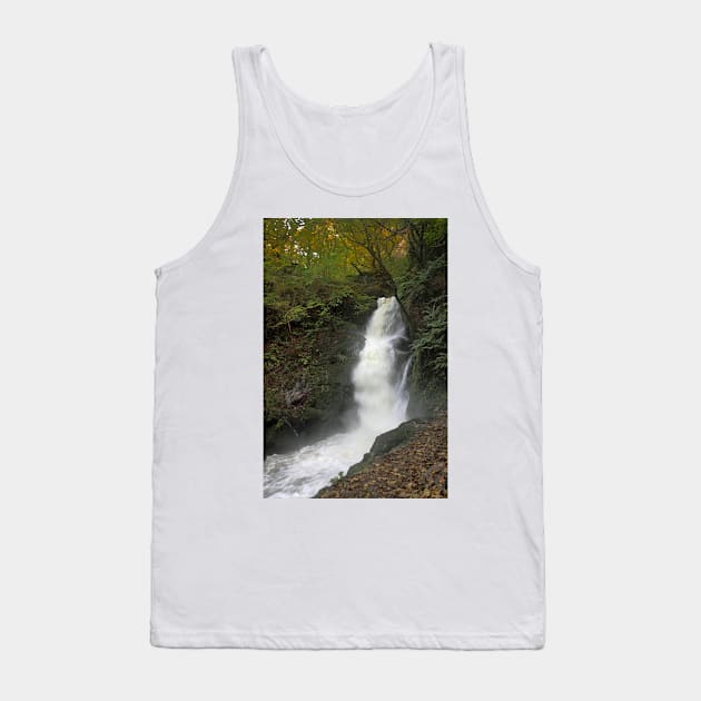 Dolgoch Falls Gwynedd Tank Top by avrilharris